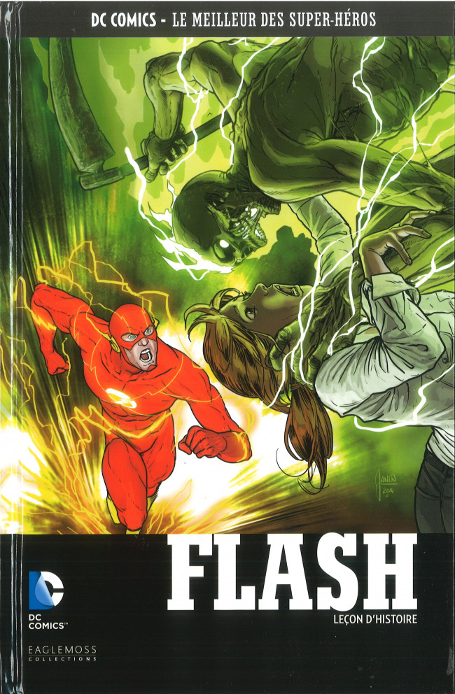 Couverture de l'album DC Comics - Le Meilleur des Super-Héros Volume 107 Flash - Leçon d'Histoire