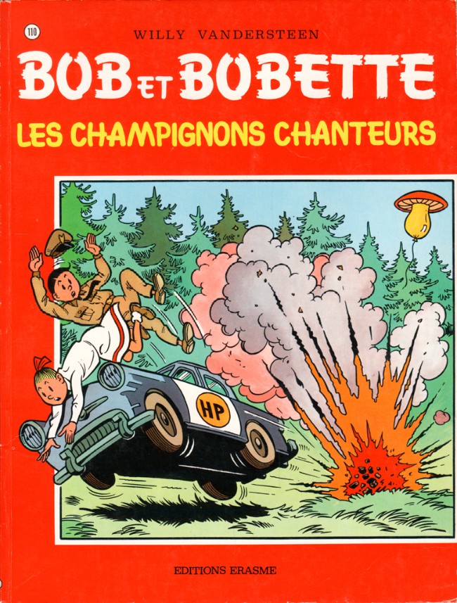 Couverture de l'album Bob et Bobette Tome 110 Les champignons chanteurs