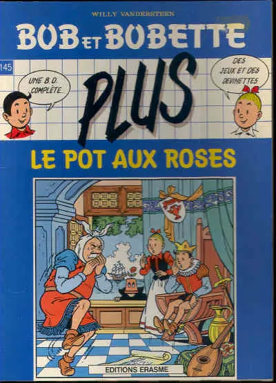 Couverture de l'album Bob et Bobette Tome 145 Le pot aux roses
