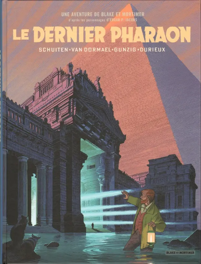 Couverture de l'album Blake et Mortimer Le Dernier Pharaon
