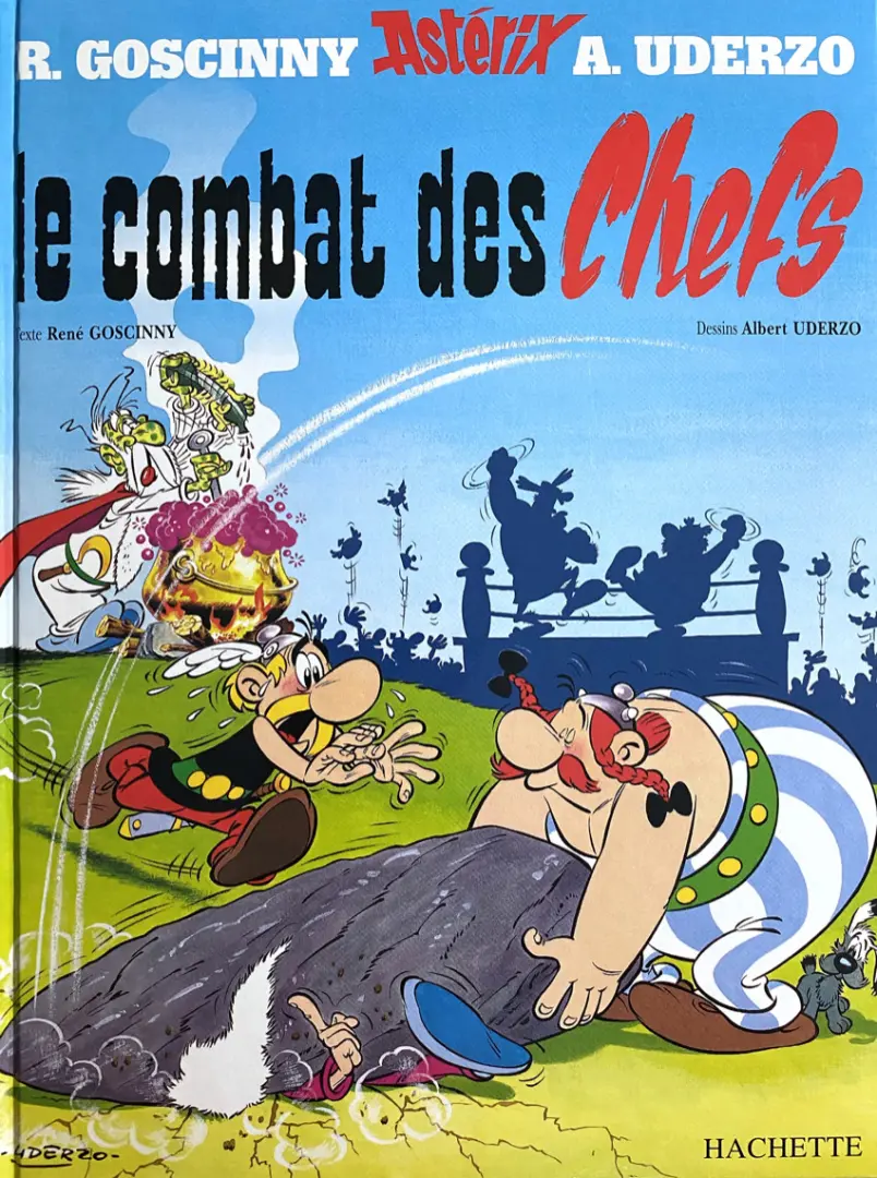 Couverture de l'album Astérix Tome 7 Le Combat des Chefs