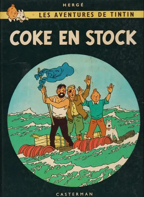 Couverture de l'album Tintin Tome 19 Coke en stock