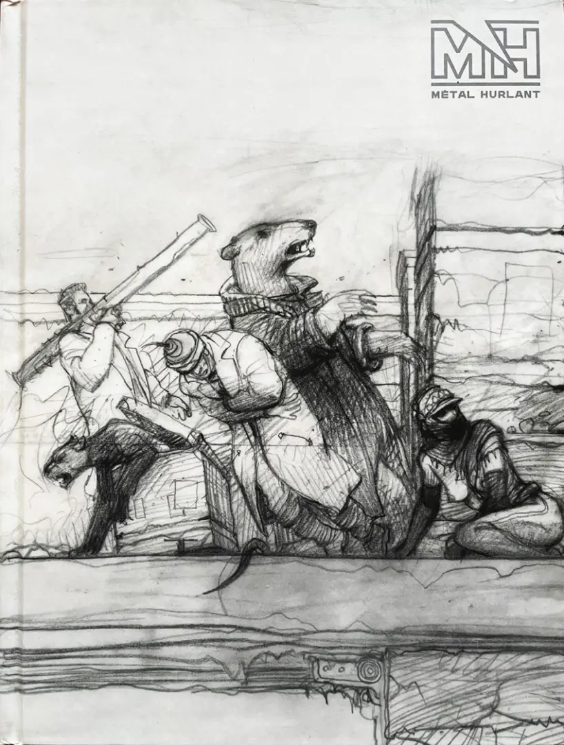 Couverture de l'album Métal Hurlant N° 1 Le futur c'est déjà demain