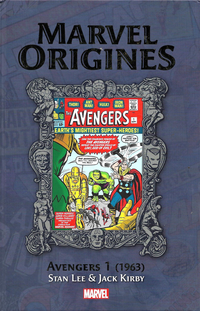 Couverture de l'album Marvel Origines N° 10 Avengers 1 (1963)