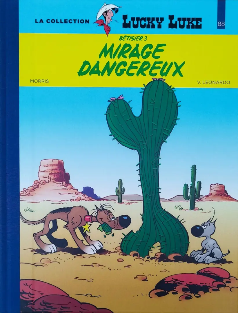 Couverture de l'album Lucky Luke La collection Tome 88 Bêtisier 3 - Mirage dangereux