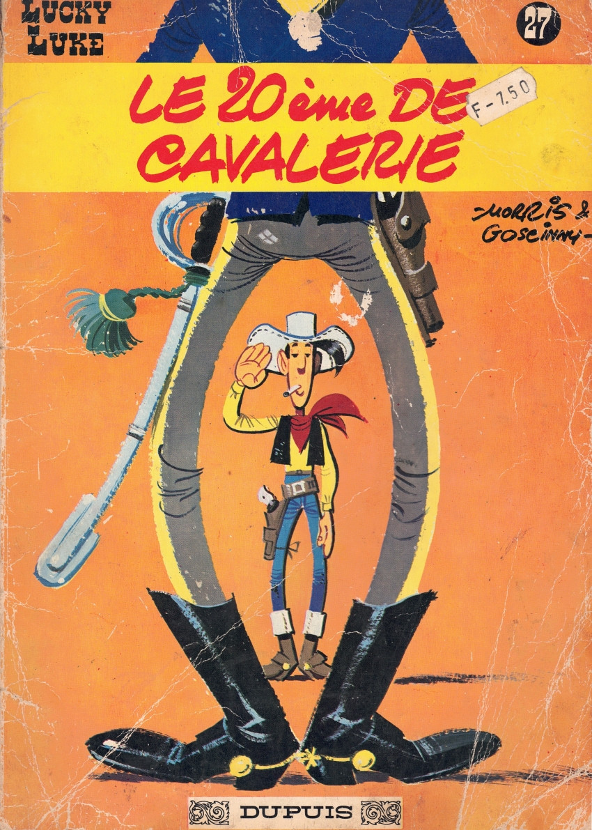 Couverture de l'album Lucky Luke Tome 27 Le 20ème de cavalerie