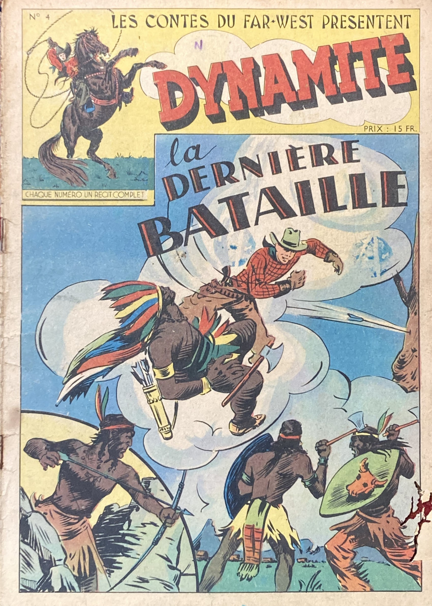 Couverture de l'album Dynamite N° 4 La dernière bataille