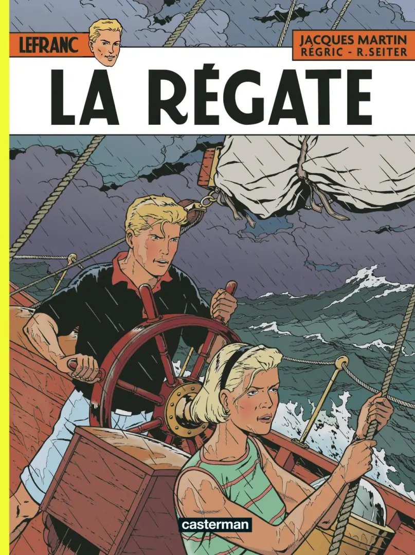 Couverture de l'album Lefranc Tome 36 La Régate