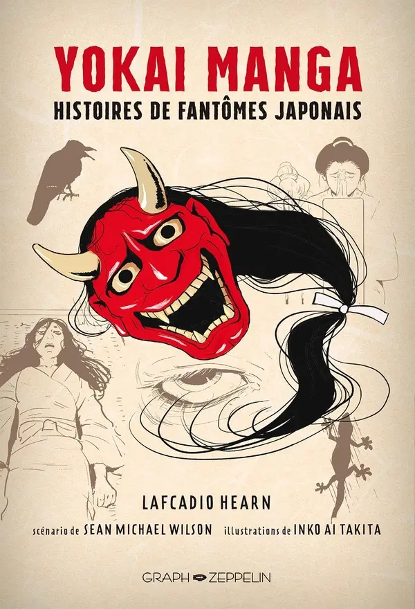 Couverture de l'album Yokai Manga Histoires de fantômes japonais