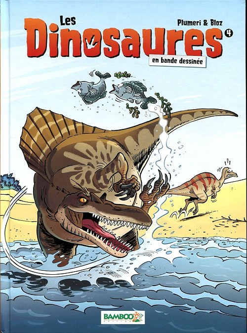Couverture de l'album Les Dinosaures en BD Tome 4
