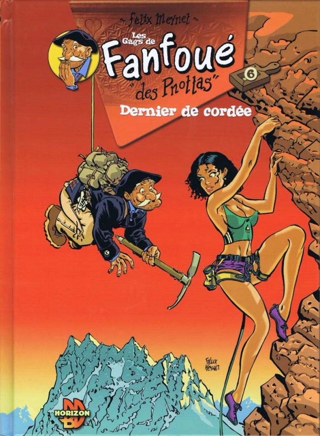 Couverture de l'album Les gags de Fanfoué des Pnottas Tome 6 Dernier de cordée