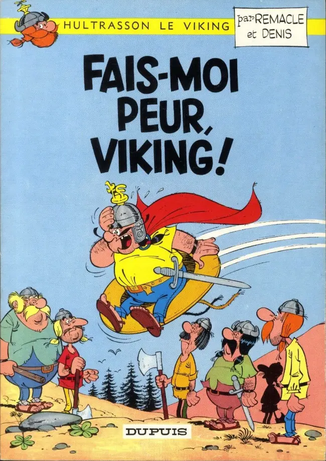 Couverture de l'album Hultrasson Tome 1 Fais moi peur viking !