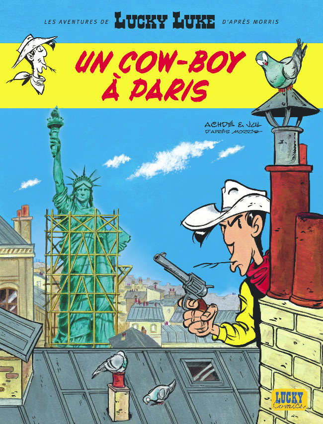 Couverture de l'album Les aventures de Lucky Luke Tome 8 Un cow-boy à Paris
