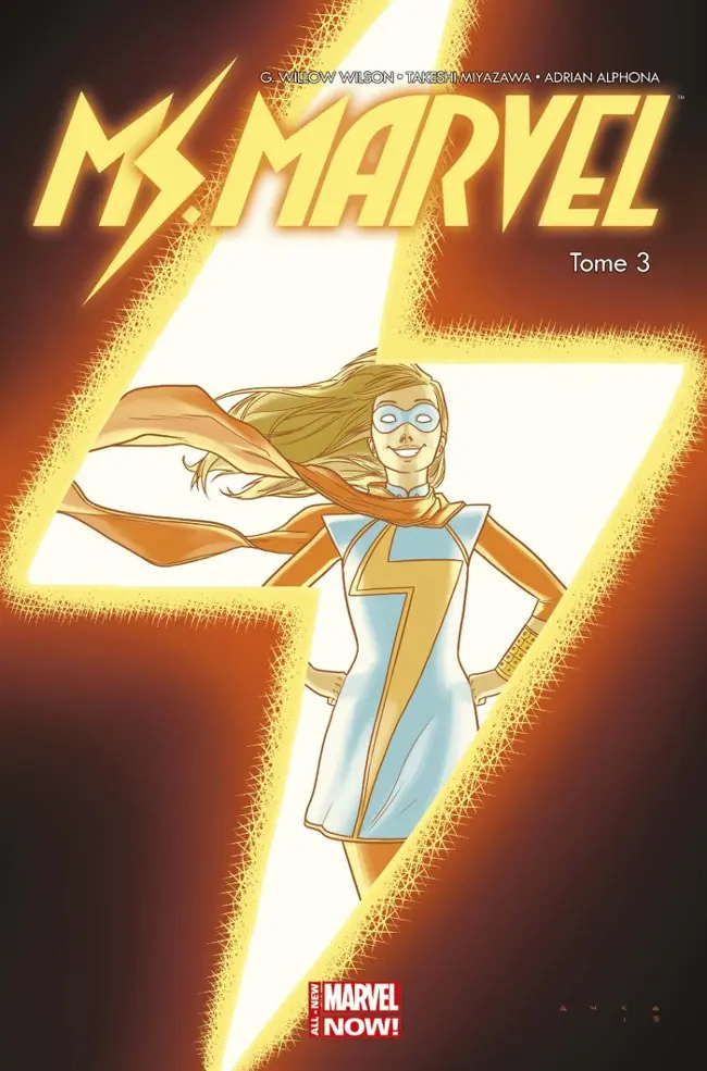 Couverture de l'album Ms. Marvel Tome 3 Coup de foudre