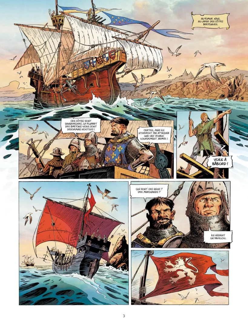 Planche de l'album La Tigresse Bretonne