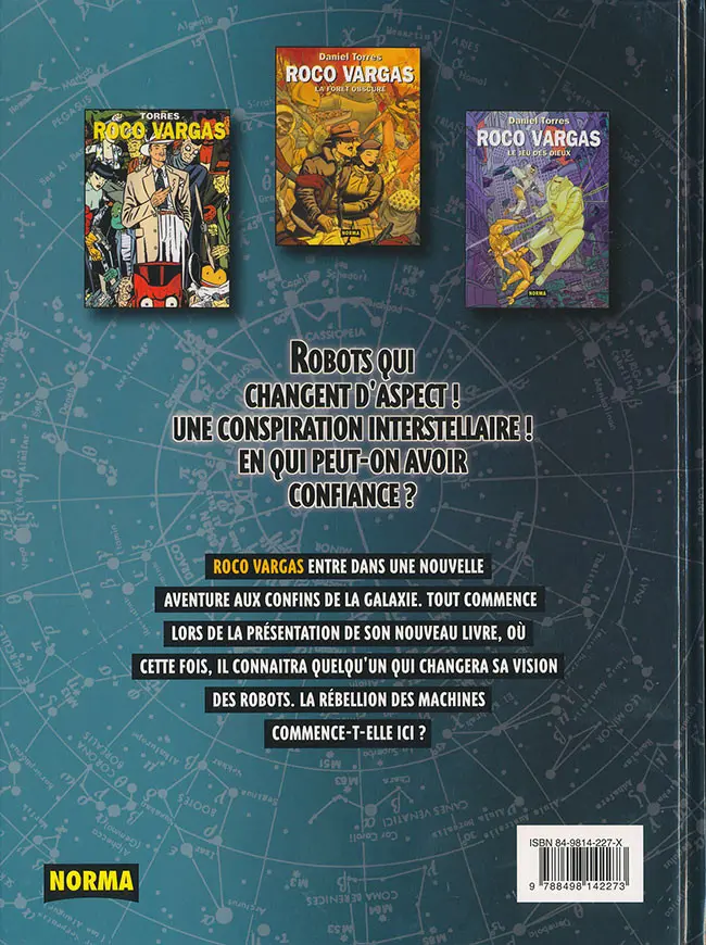 Verso de l'album Roco Vargas Tome 7 Promenade avec les monsters