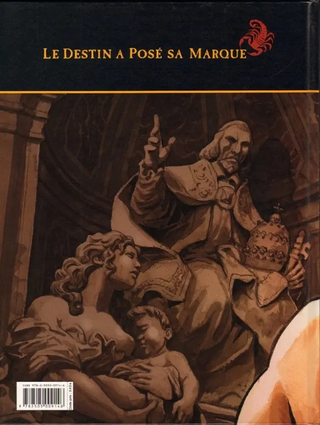 Verso de l'album Le Scorpion Tome 9 Le Masque de la Vérité