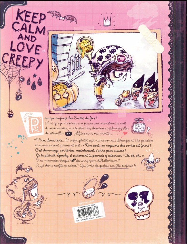 Verso de l'album Spooky & les contes de travers Tome 3 Malices de princesse