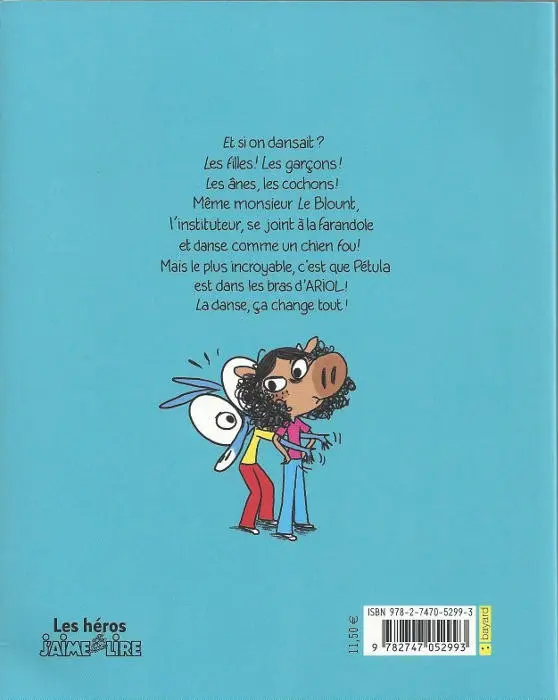 Verso de l'album Ariol Tome 10 Les petits rats de l'opéra