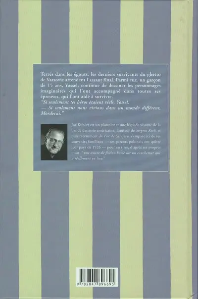 Verso de l'album Yossel 19 avril 1943