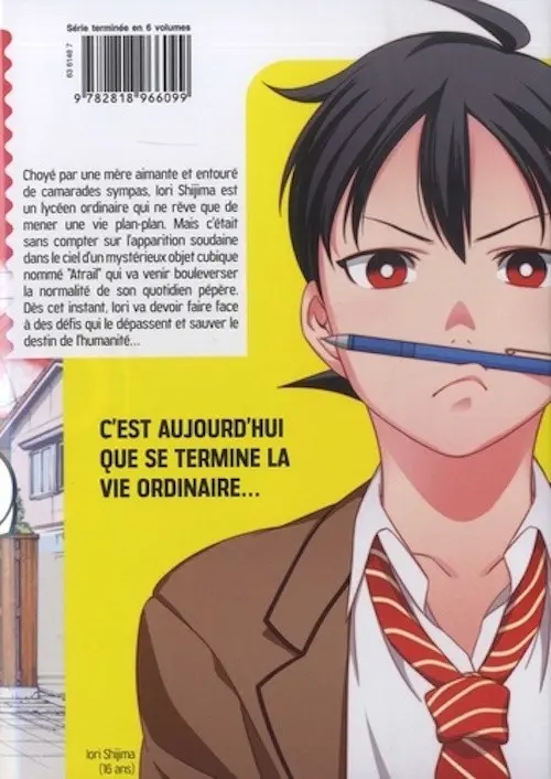 Verso de l'album Atrail Volume 1