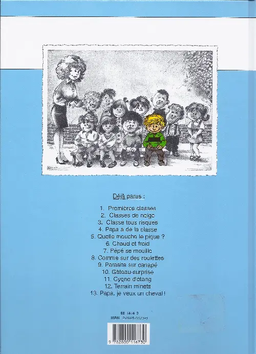 Verso de l'album Cédric Tome 2 Classes de neige