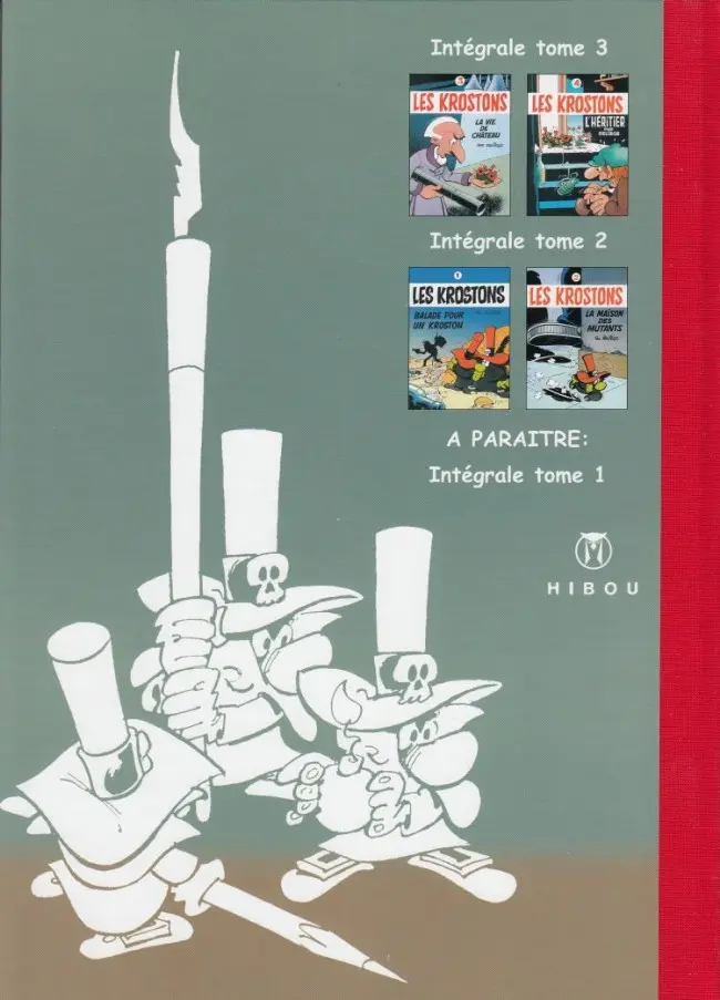 Verso de l'album Les Krostons Intégrale Tome 2