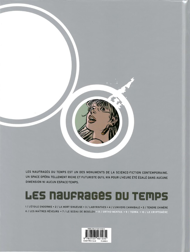 Verso de l'album Les Naufragés du temps Tome 7 Le sceau de Beselek