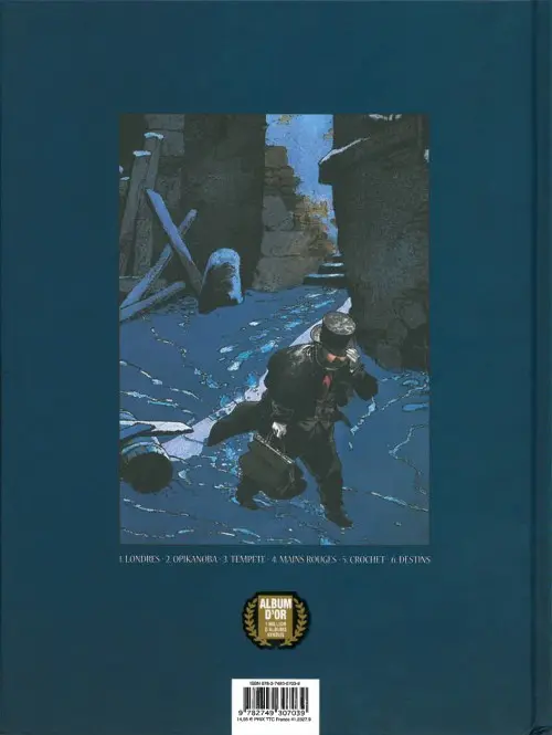 Verso de l'album Peter Pan Tome 3 Tempête