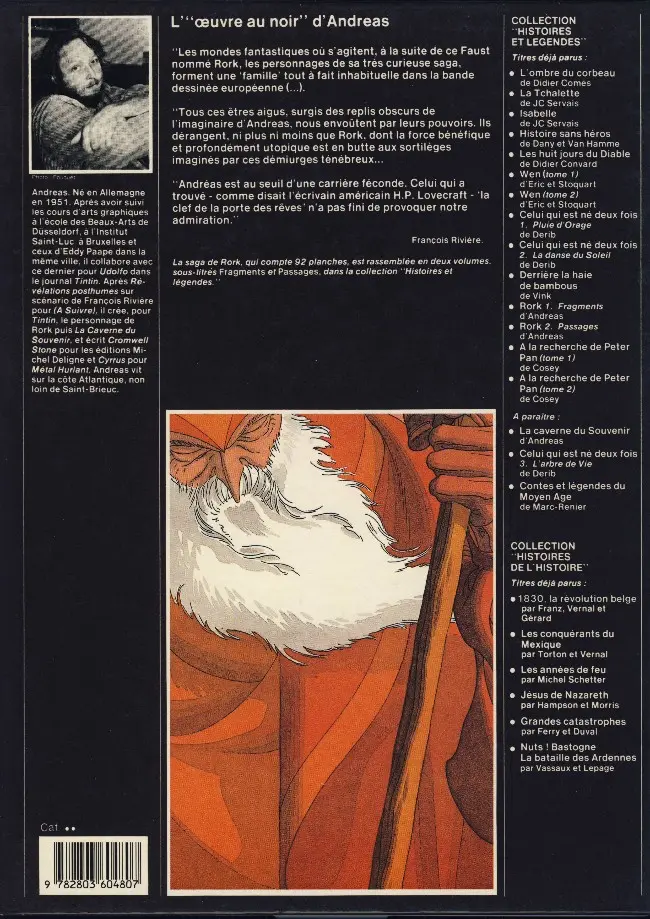 Verso de l'album Rork Tome 2 Passages