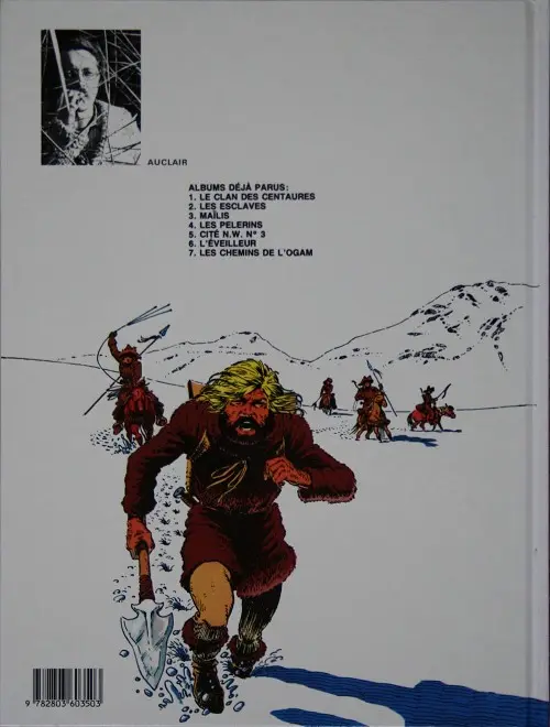 Verso de l'album Simon du Fleuve Tome 1 Le clan des Centaures