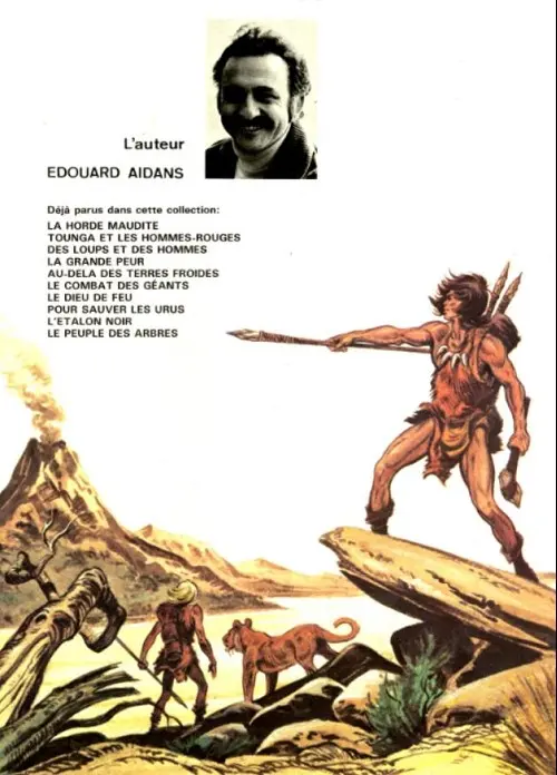 Verso de l'album Tounga Tome 5 Au-delà des terres froides
