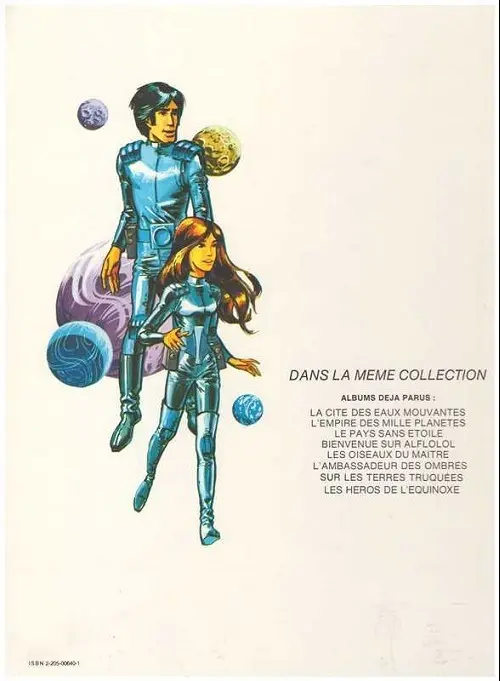 Verso de l'album Valérian Tome 4 Bienvenue sur Alflolol