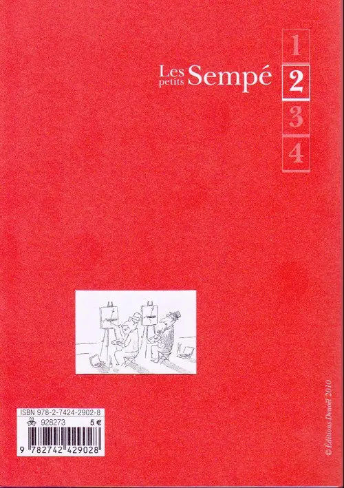 Verso de l'album Les petits Sempé Tome 2