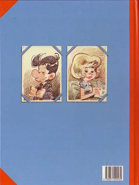 Verso de l'album Boule et Bill L'Album de famille de Boule & Bill