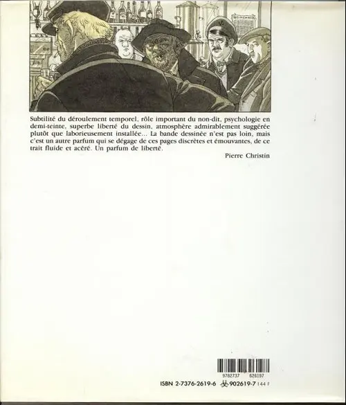 Verso de l'album Le Tonkinois