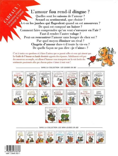 Verso de l'album Le Guide Tome 16 Le guide de l'amour