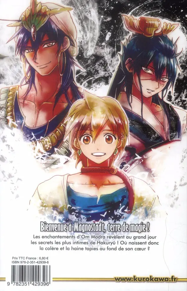 Verso de l'album Magi - The labyrinth of magic 14