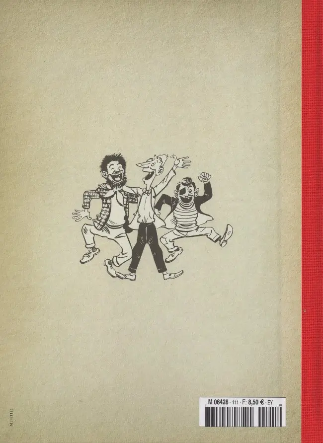 Verso de l'album Les Pieds Nickelés - La collection Tome 112 Les Pieds Nickelés ministres