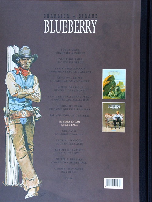 Verso de l'album Blueberry Intégrale Le Soir Volume 9