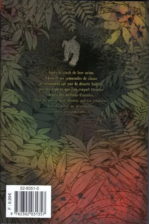Verso de l'album Cage of Eden 1