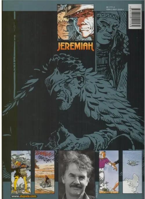 Verso de l'album Jeremiah Tome 17 Trois motos... ou quatre