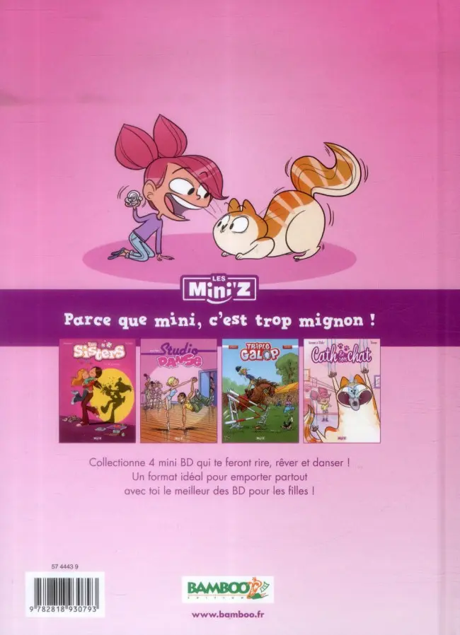 Verso de l'album Cath & son chat Tome 1