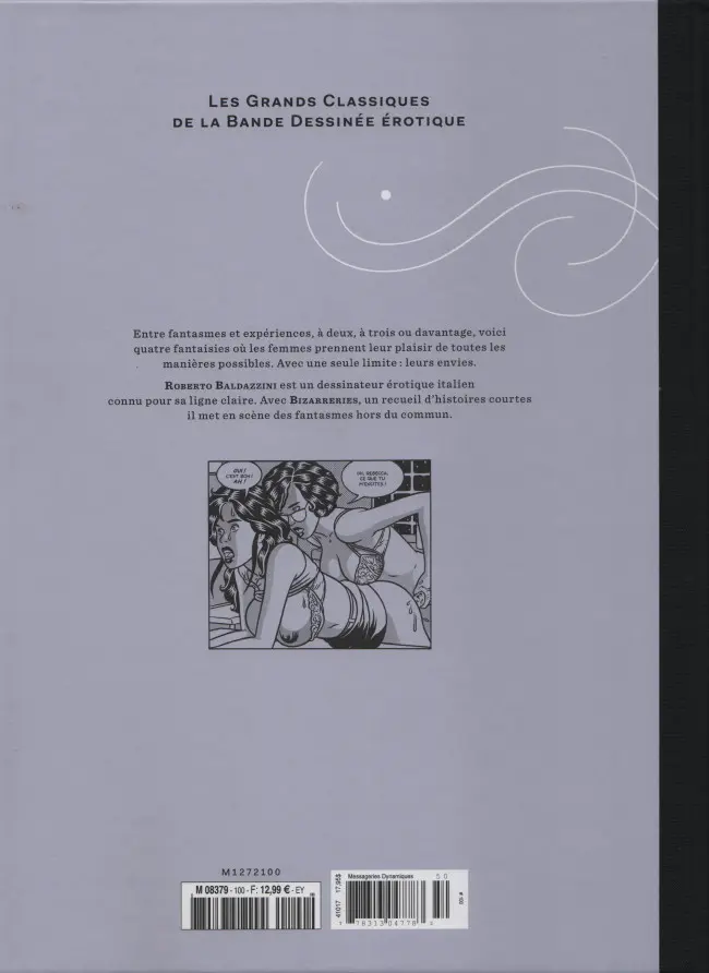 Verso de l'album Les Grands Classiques de la Bande Dessinée Érotique - La Collection Tome 100 Bizarreries - Tome 3