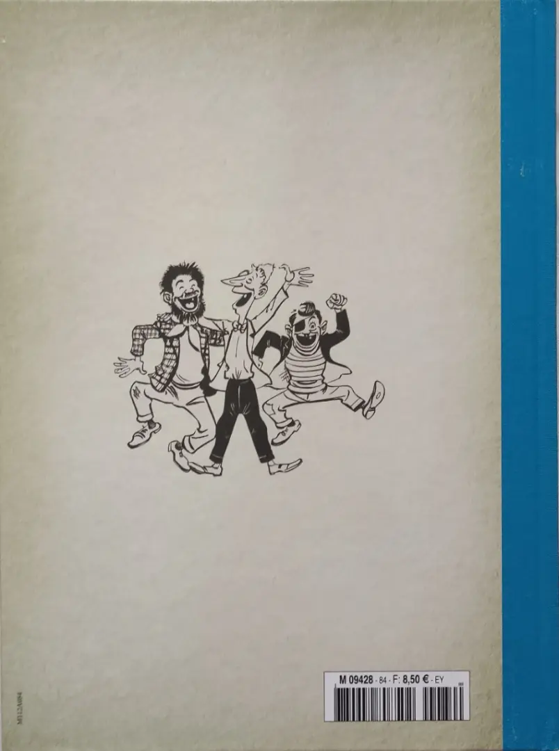 Verso de l'album Les Pieds Nickelés - La collection Tome 84 Les Pieds Nickelés percepteurs