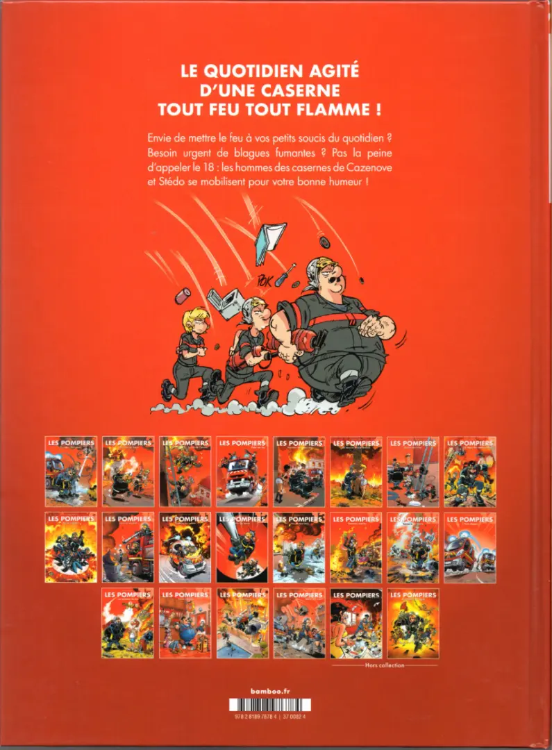 Verso de l'album Les Pompiers Tome 20 Sauve qui peut