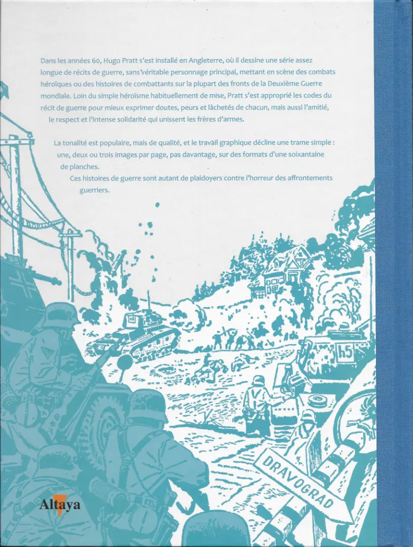 Verso de l'album Tout Pratt Tome 43 WW II - Histoires de guerre 1