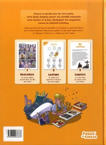 Verso de l'album Cendrillon
