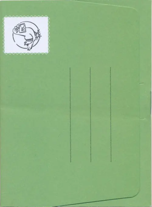 Verso de l'album La sacoche à Rimbaud