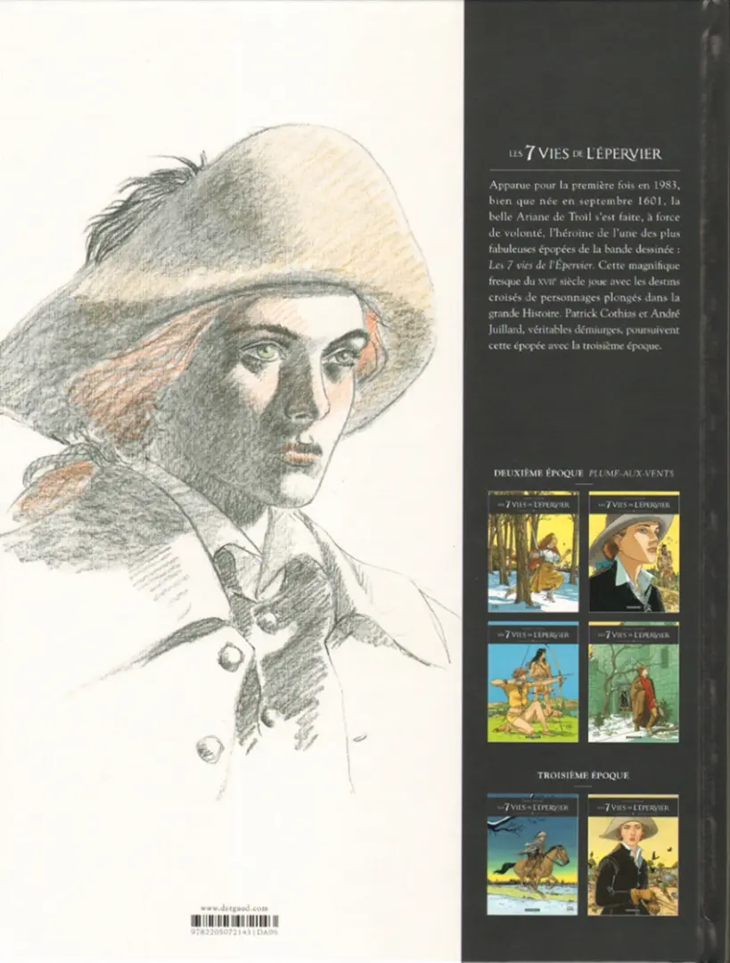 Verso de l'album Les 7 Vies de l'Épervier Troisième époque Tome 2 ... Qu'est-ce que ce monde ?